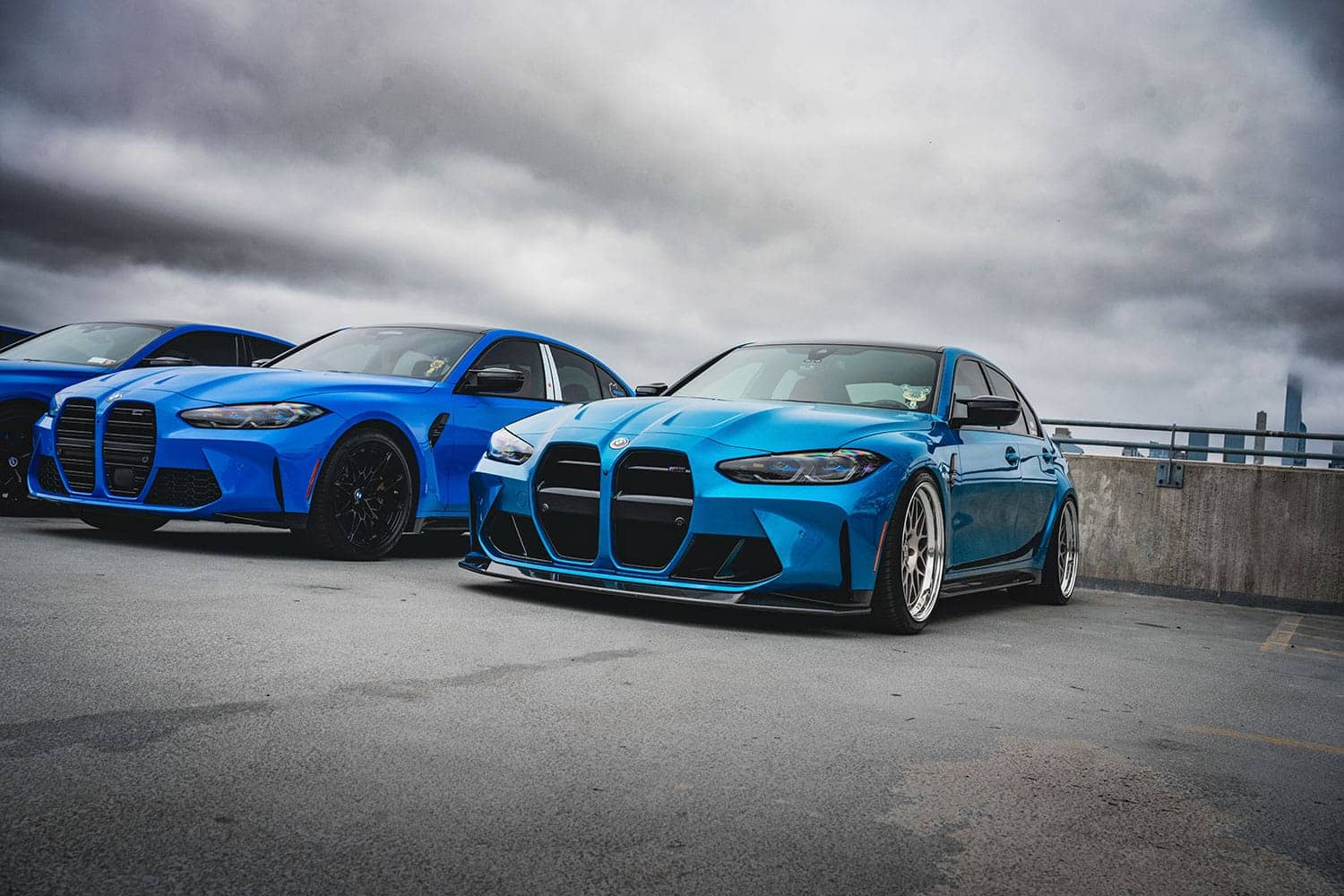 Blue G8X M cars