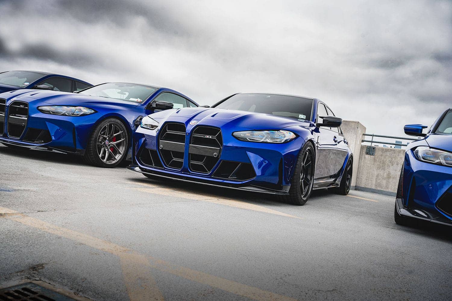 Blue G8X M cars