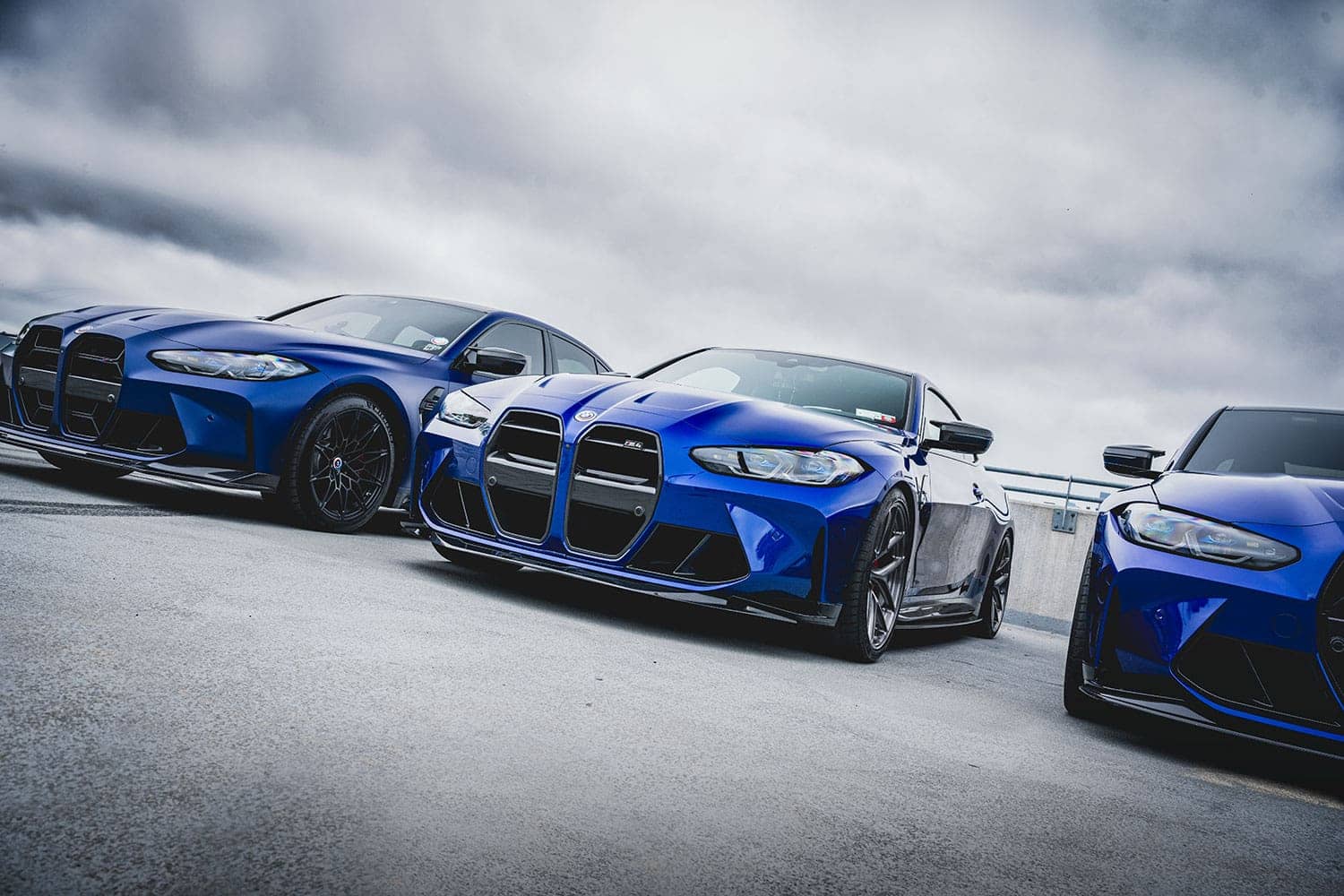 Blue G8X M cars