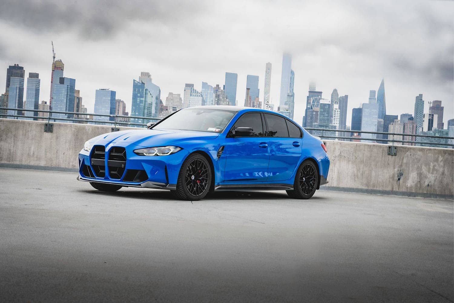 Blue G8X M cars