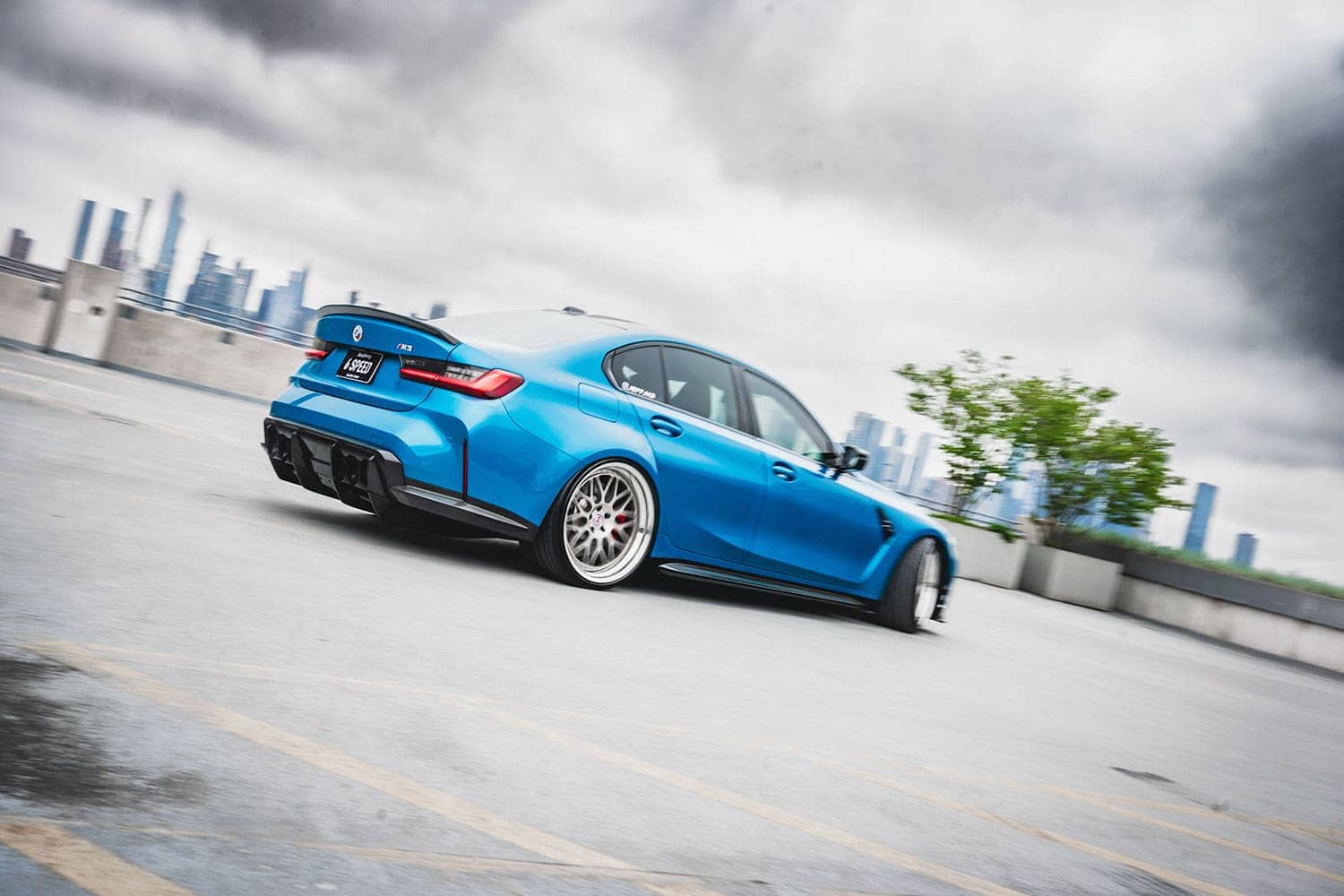 Blue G8X M cars