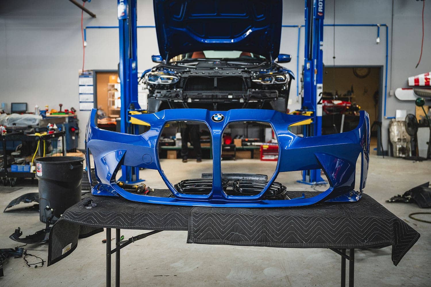 BMW M3 nose install