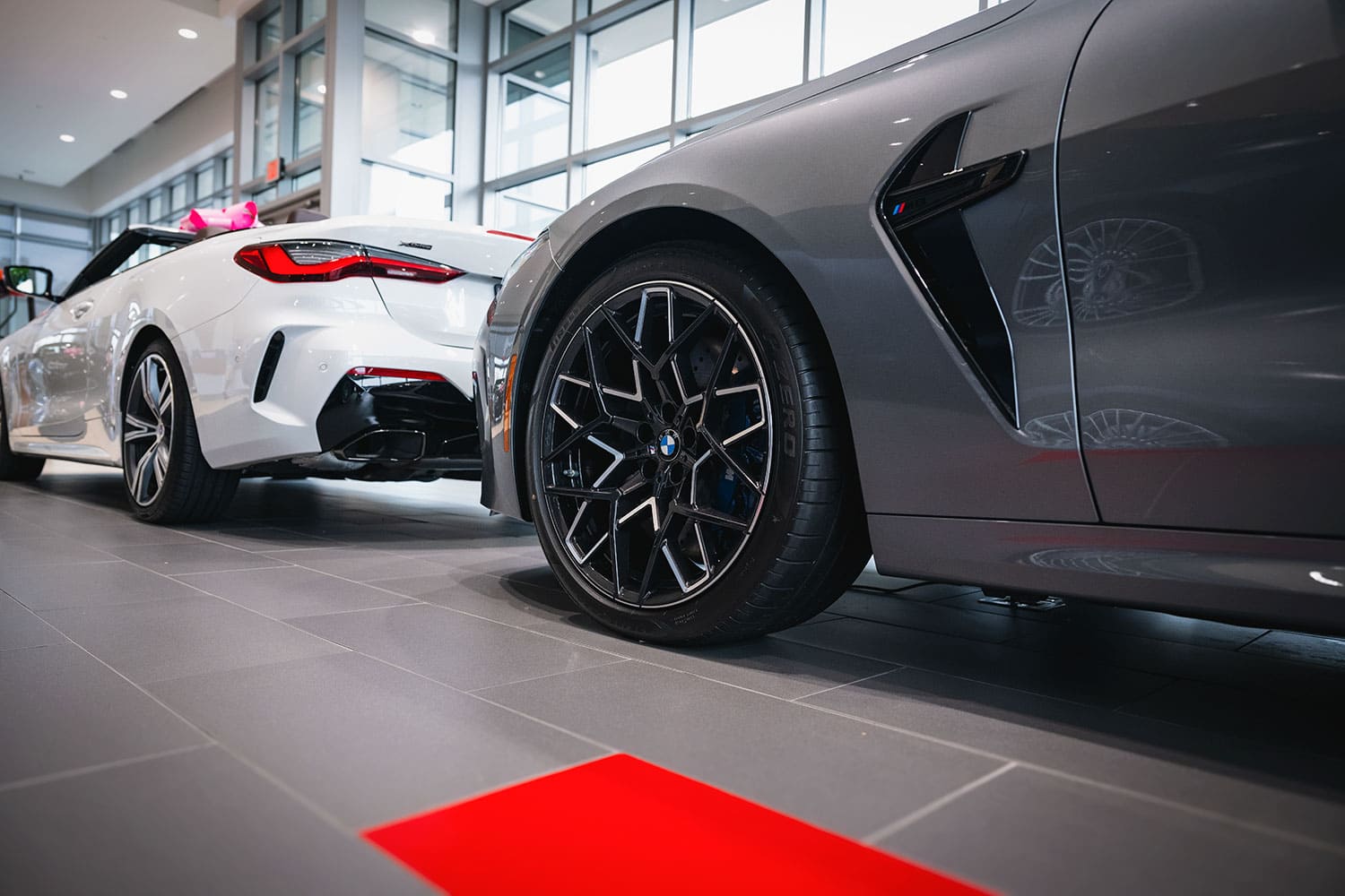 BMW showroom