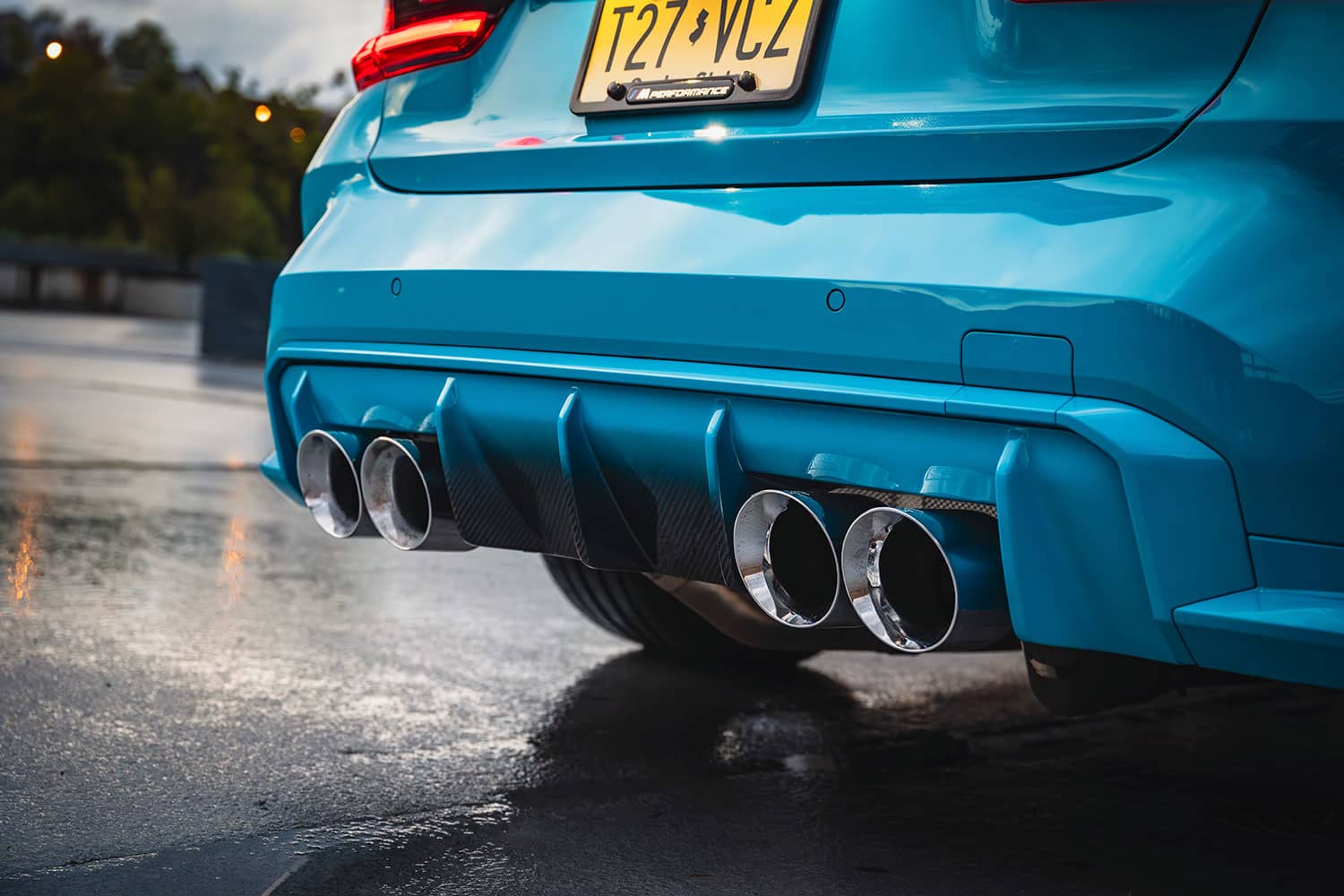2025 BMW M3 in Miami Blue