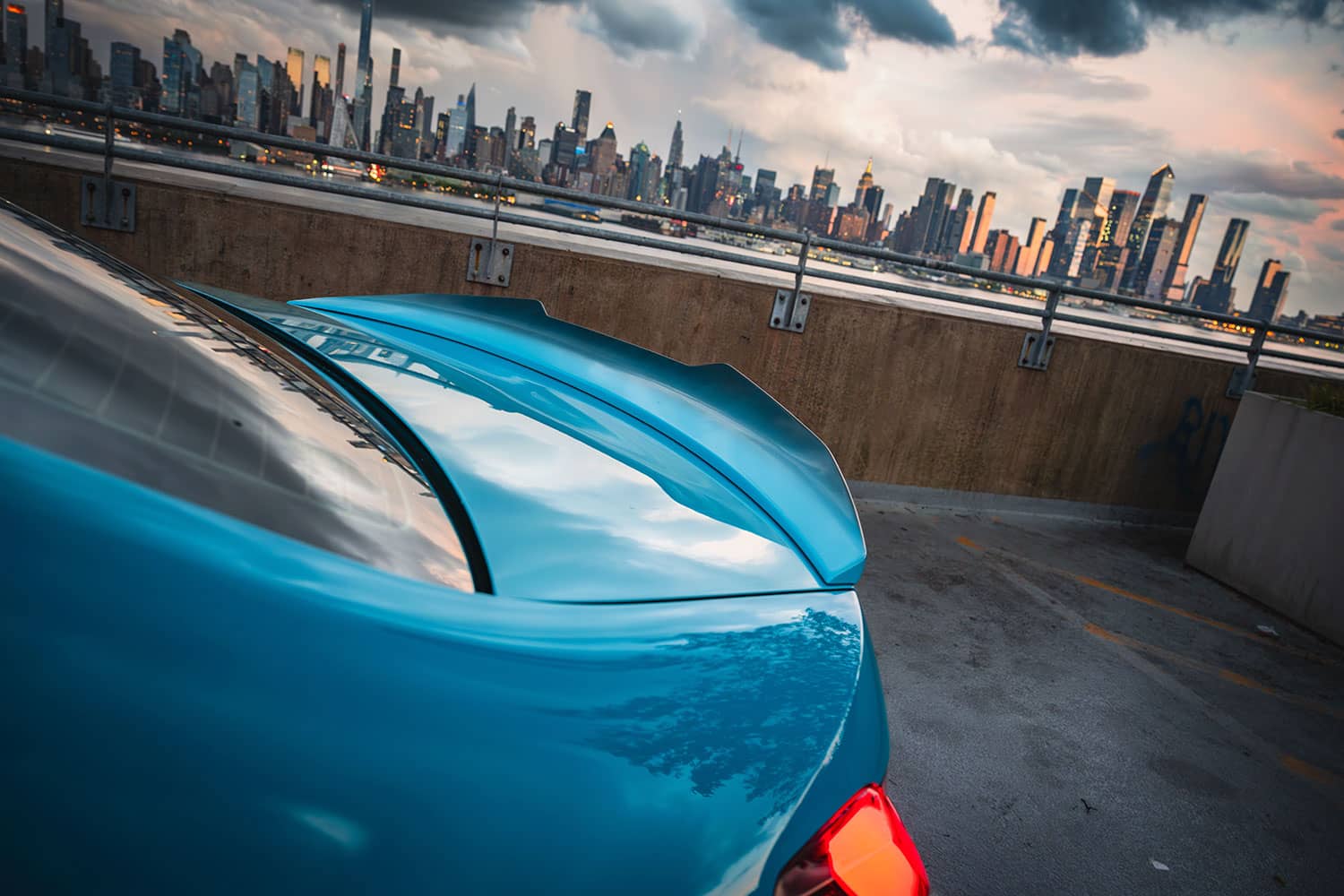 2025 BMW M3 in Miami Blue