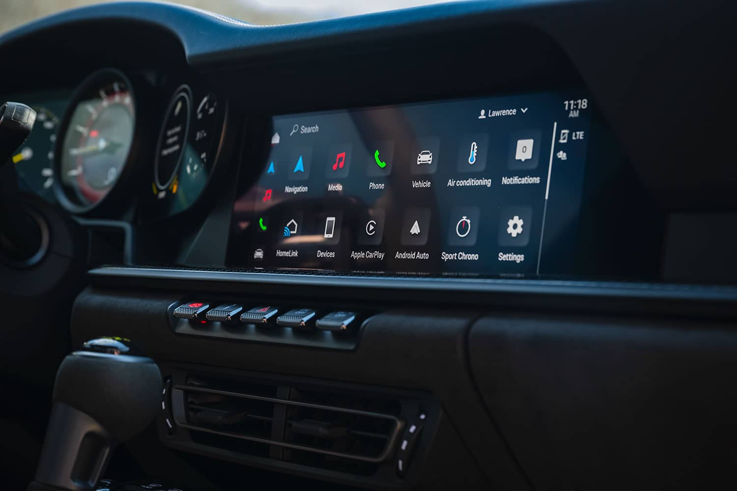 911 GT3 screen