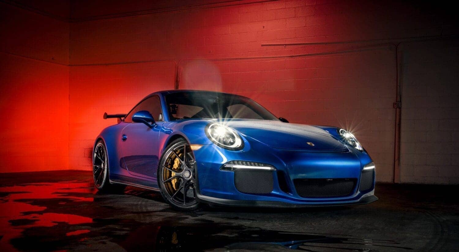 911 GT3 Light Paint