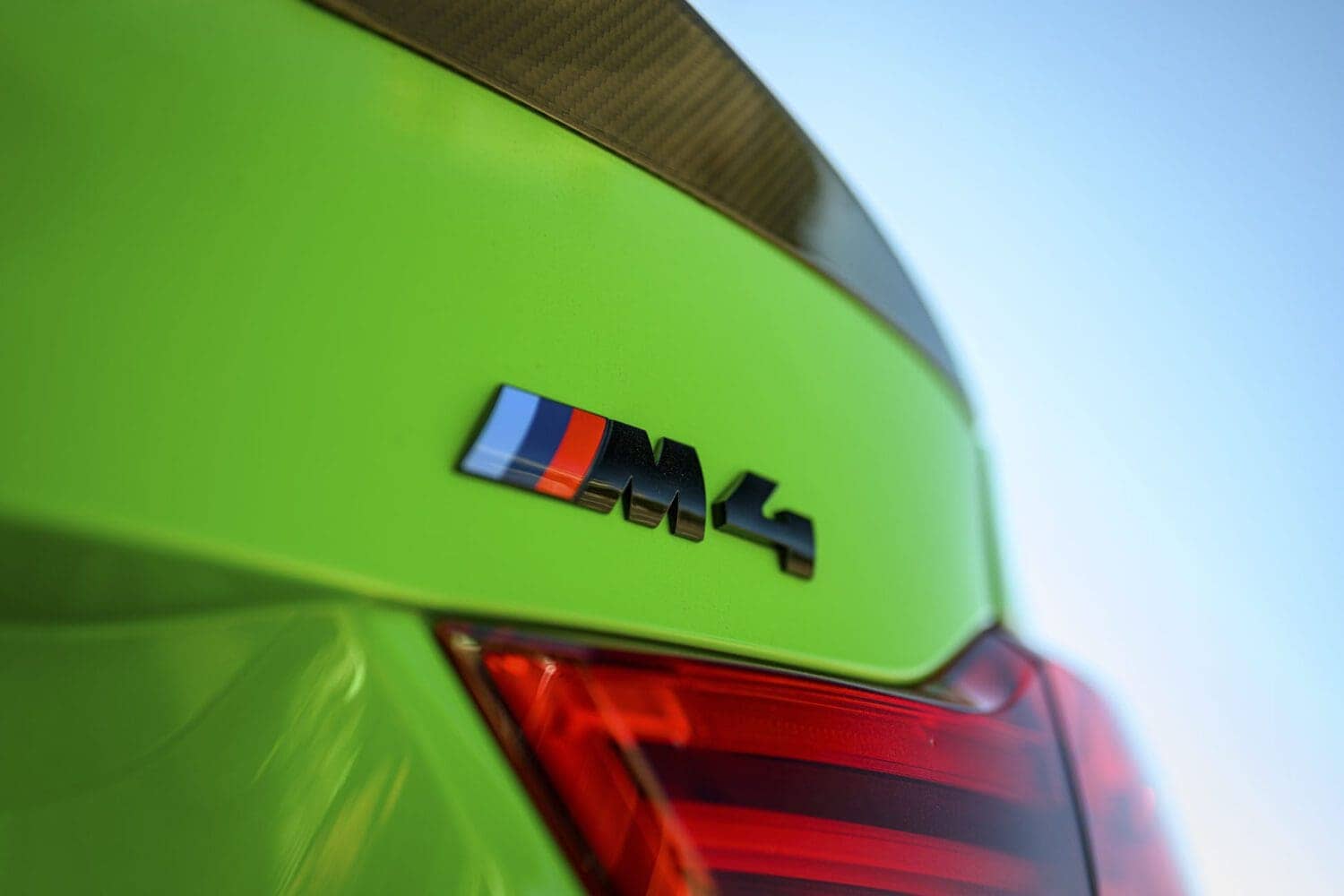 BMW M4 badge