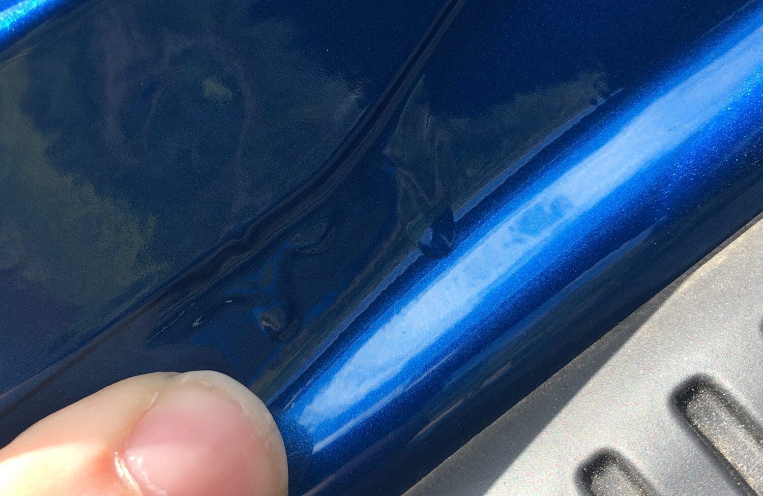 Kia Stinger paint issue
