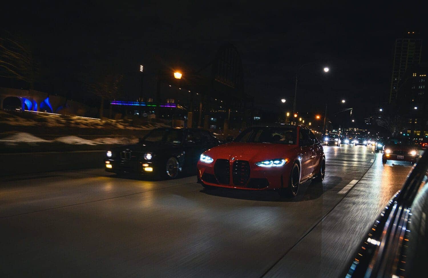 BMW M3 roller