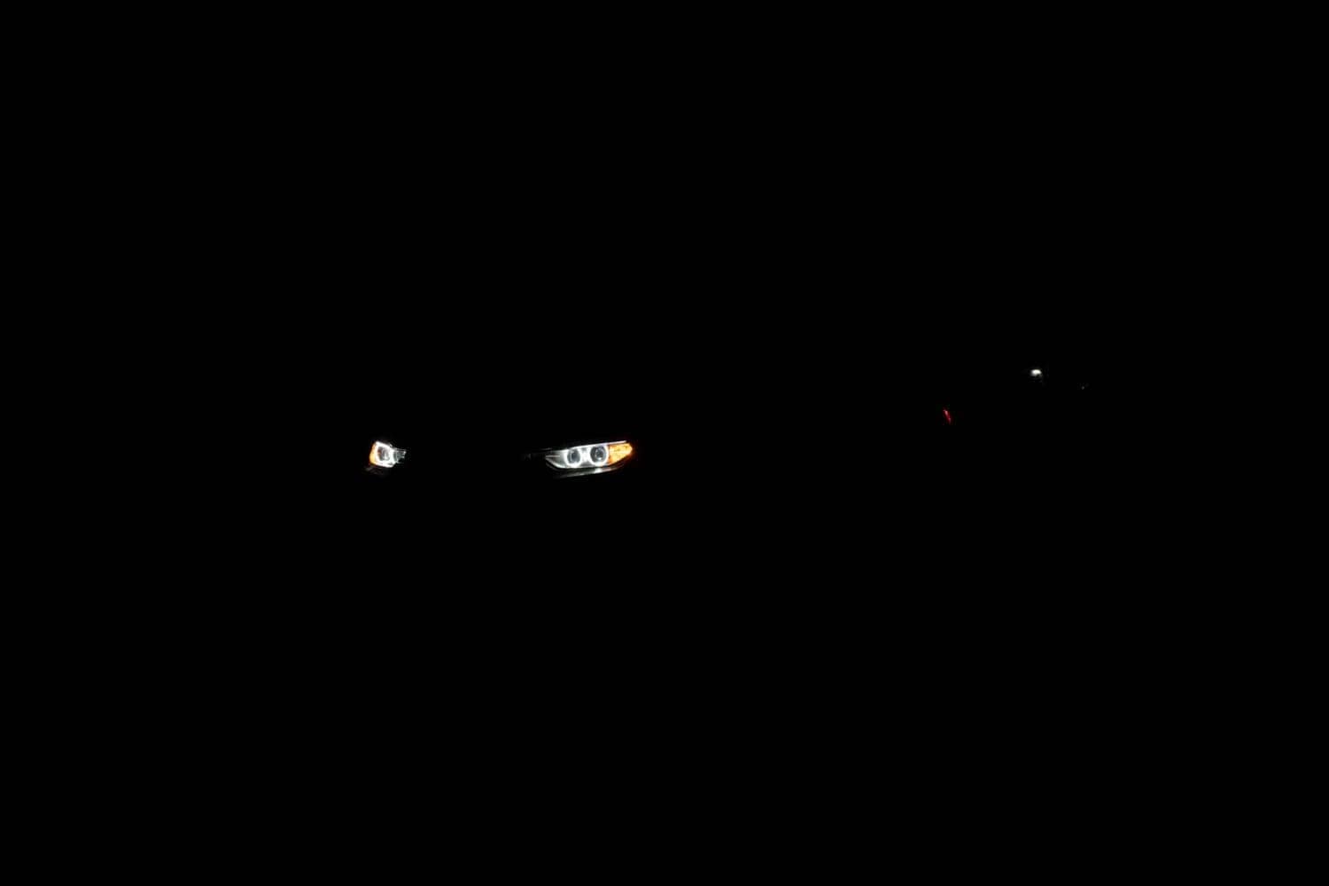 BMW 335i headlights