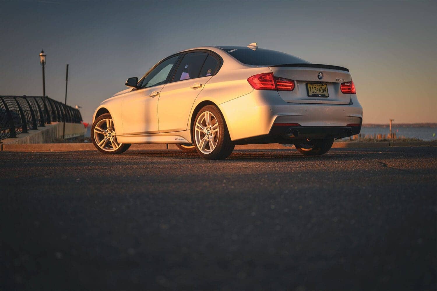 BMW 335i exhaust