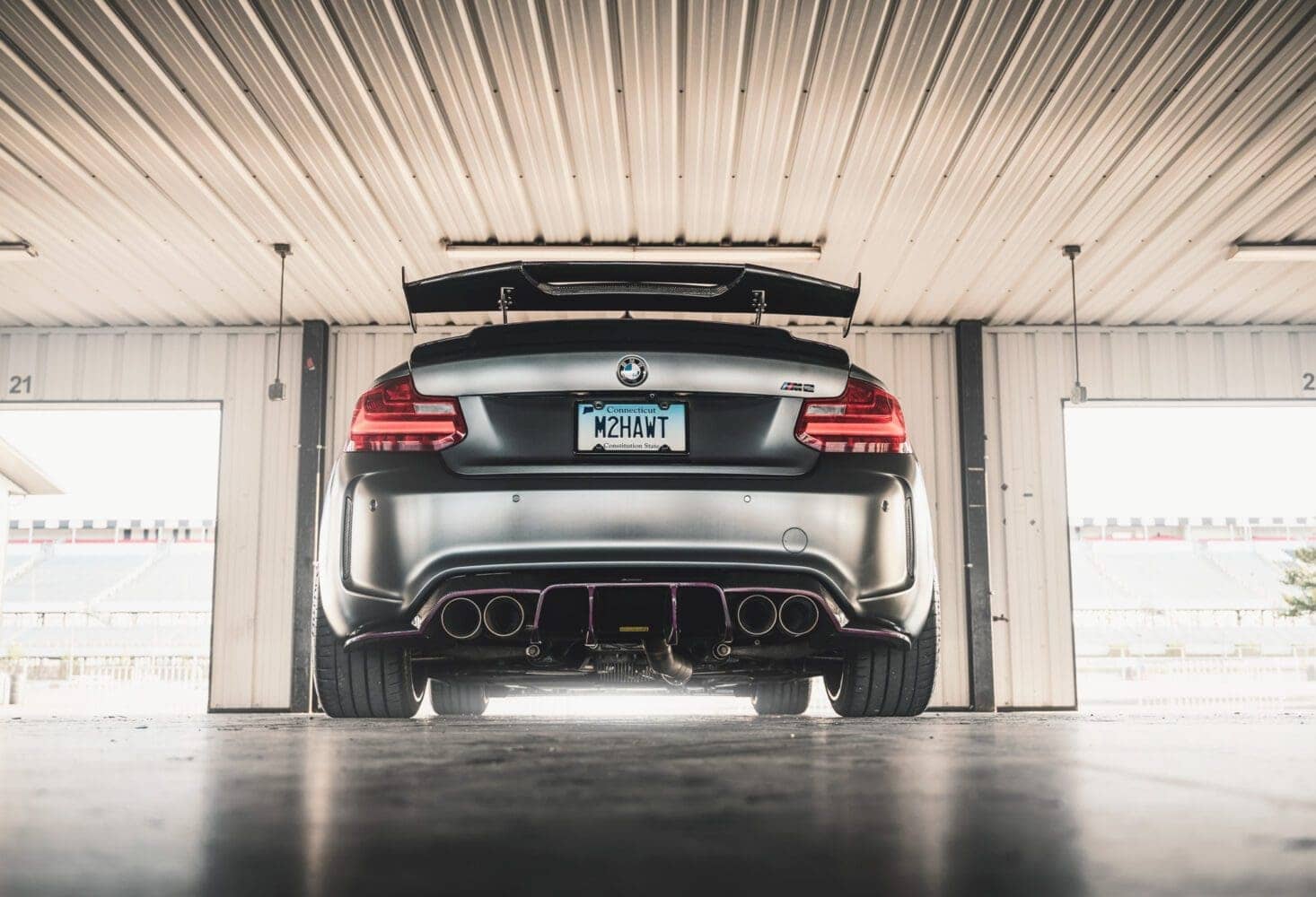 M2 at pocono garage