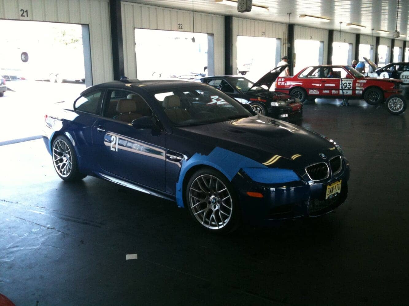 BMW E92 M3 Pocono Garage