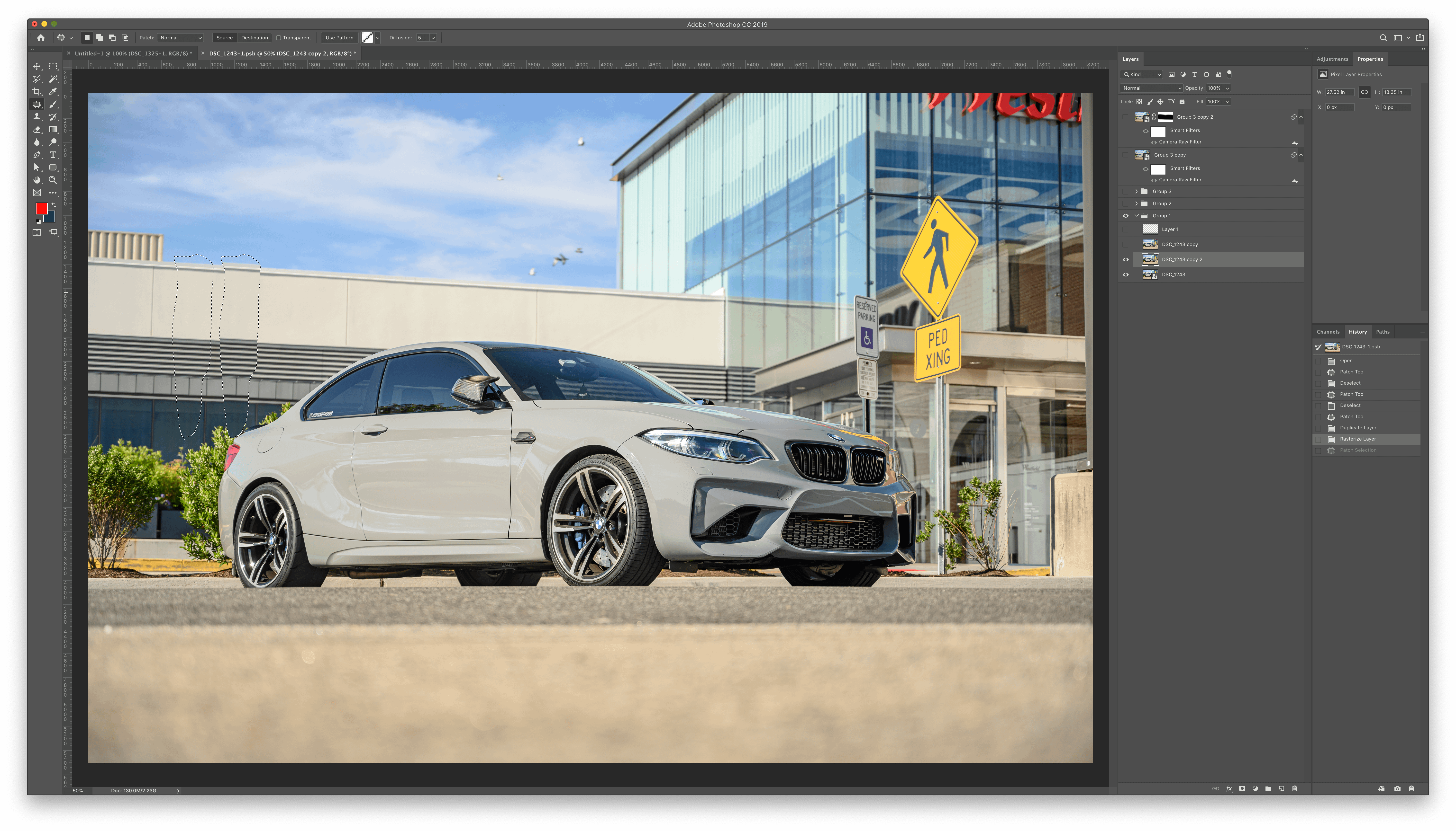 BMW M2 editing